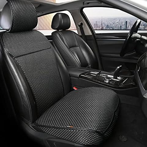 Coverado Seat Covers, Car Seat Covers Front Seats, Car Seat Cover Winter,  Car Seat Protector Waterproof, Seat Cushion Nappa Leather, Driver Seat  Cover Carseat Cover Universal Fit for Most Cars Beige 