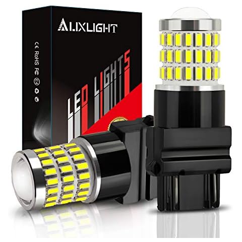 300LM Extremely Bright Canbus Error Free 194 168 2825 192 W5W T10 LED Bulbs  Amber Yellow 9-SMD 2835 LED Chipsets for Side Marker Turn Signal Blinker