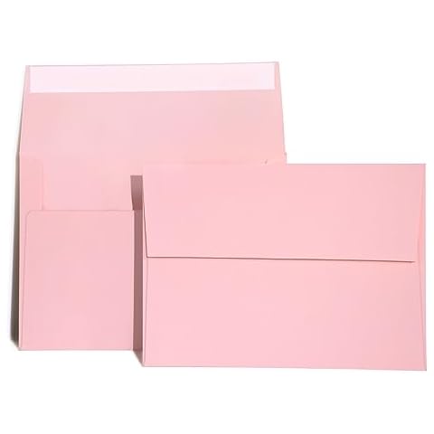Gray Pastel 25 Pack A7 Envelopes for 5 x 7 Invitations Announcements Showers from The Envelope Gallery Grey