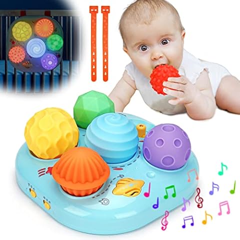 Musical Light Baby Toys For 1-4 Year Old Boys Girls Tumbler Dog Toy With  Lights And Songs Toys Push Touch And Sensory Toys For Kids Birthday Xmas