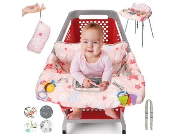 Baby Shopping Cart Seat Covers Thumbnail