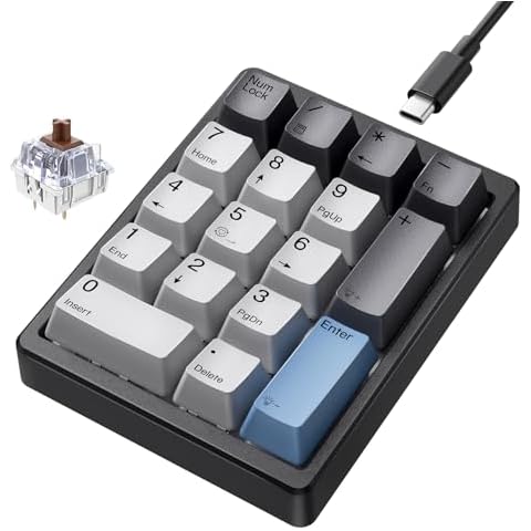 Backlit Numeric Keypads