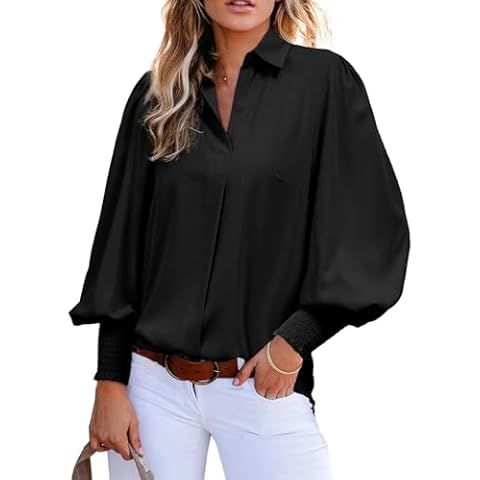 Balloon Sleeve Blouses for Women
