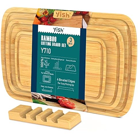 Cutting Board Organizer - Cutting Board Stand and Holder for Countertop  Space Optimization, Cutting Board Rack that Holds up to 3 Cutting Boards to  0.6 Inches Thick 