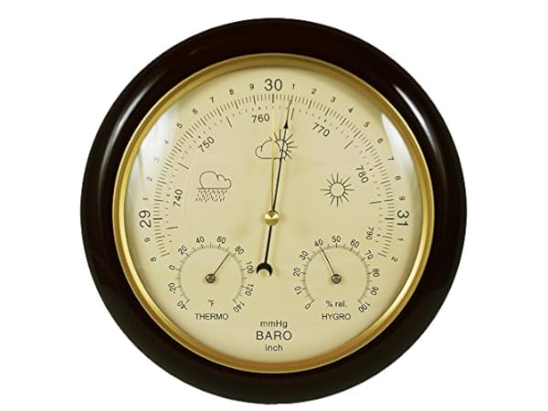 Convenient Adjustable Aneroid Barometer Hanging Type Barometer Home Use  Barometer Wall-mounted Aneroid Barometer
