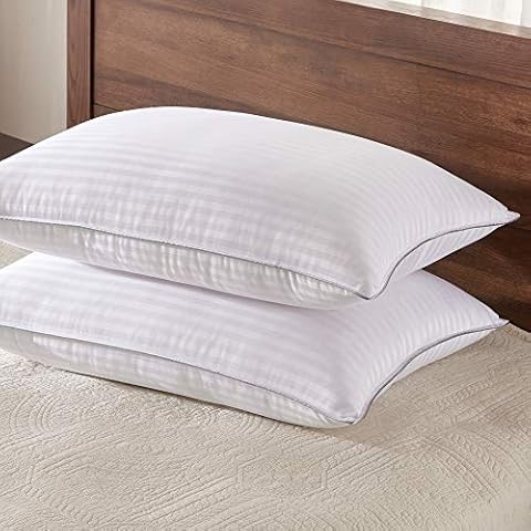 Fern & Willow Luxury Down Alternative Plush Adjustable Fill Pillow, King, 2 Pack