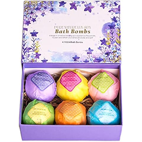  Shower Steamers Aromatherapy Christmas Gifts Stocking Stuffers  for Women 8 PCS, BLRIET Shower Bombs Birthday Gift for Mom with Lavender  Natural Essential Oils, Self Care & Relaxation Gifts for Lover 