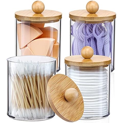 Bathroom Canisters with Lid