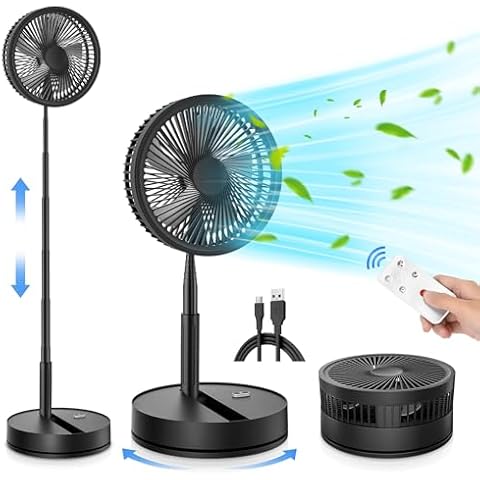 Battery Pedestal Fans