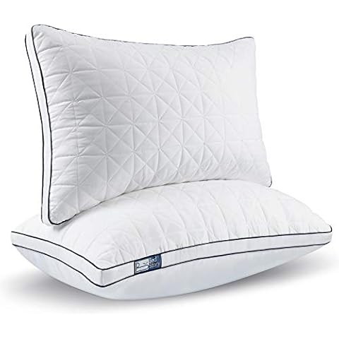 Meoflaw Pillows for Sleeping (2-Pack), Luxury Hotel Pillows Queen Size Set  of 2,Bed Pillows for Side and Back Sleeper (Queen)