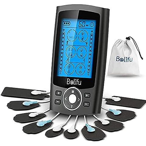 Independent Dual Channel TENS Unit Muscle Stimulator, AVCOO 20 Modes Muscle  Stimulator for Pain Relief with