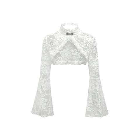 Bell Sleeve Shrug Sweaters for Women