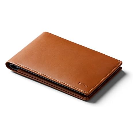 Elvioq Slim Leather Passport Holder Travel Wallet and Luxury Organizer  Unisex (Black)