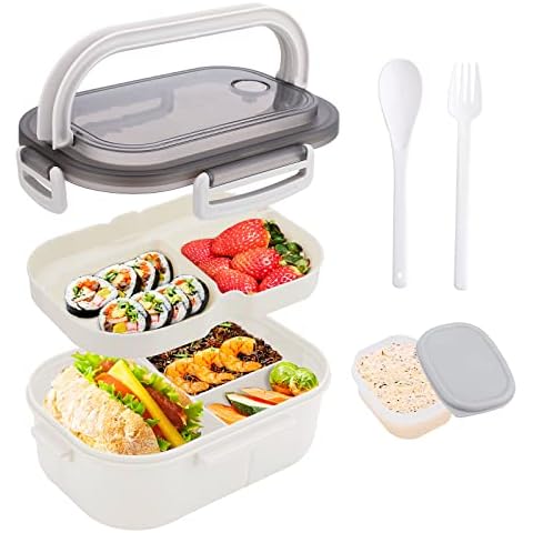 Goodful Lunch to Go Salad Container Leak-proof Food Storage Made Without  BPA for sale online