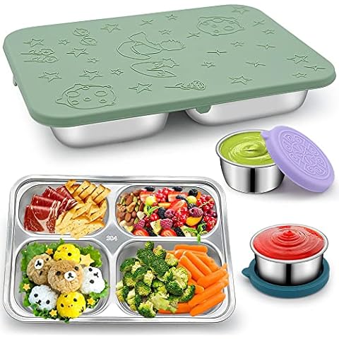 Slaipo Bento Box Adult Lunch Box Lunch Box for Men Women with