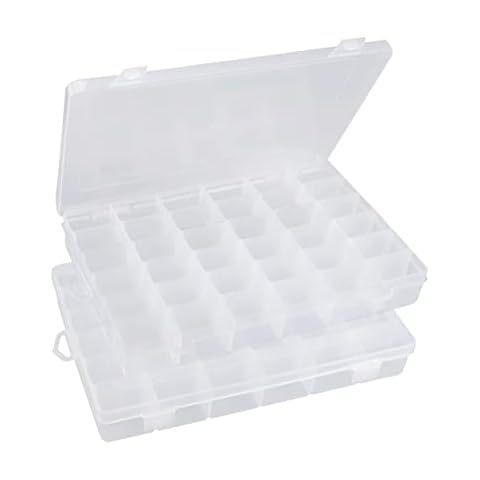 Beoccudo Tackle Box Fishing Tackle Box for Snacks Snackle Box Container  Small Tackle Box Organizer Clear Plastic Organizer Box