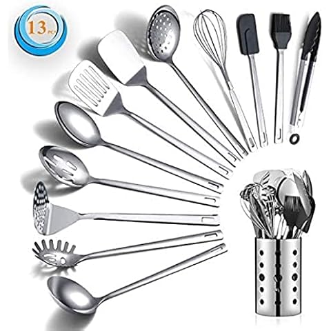  Berglander Kitchen Utensils Set 38 Pieces, Stainless