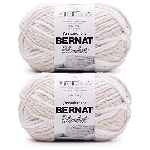 Bernat 2pk Medium Weight Polyester Velvet Baby Yarn by Bernat