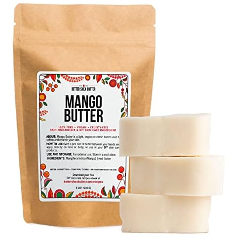 Better Shea Butter Body Butter Making Kit - DIY Kits for Adults (Raw Shea  Butter, Almond Oil, Coconut Oil, 2 Jars) & Recipe Card with Link to Video