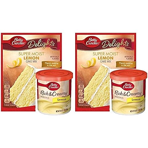 Duncan Hines Signature Cake Mix Bundle - Strawberry Supreme, Orange Supreme, Lemon Supreme 16.5oz (Pack of 3 Boxes)