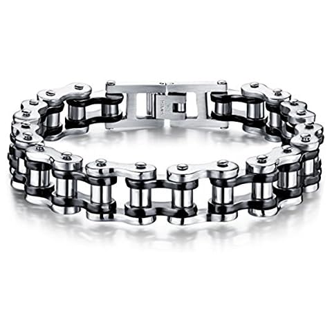Biker Link Bracelets for Men