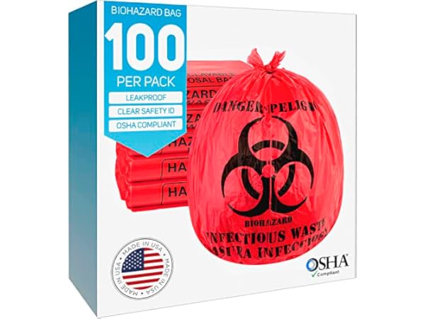 Biohazard Waste Disposal Bags Thumbnail