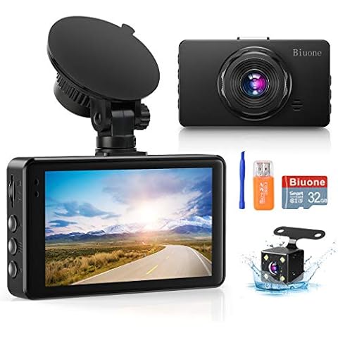 Dash Cam Front BOOGIIO 1080P FHD Car Driving 3