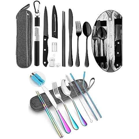 Hommaly Portable Flatware Set Review: Reduce Waste Easily