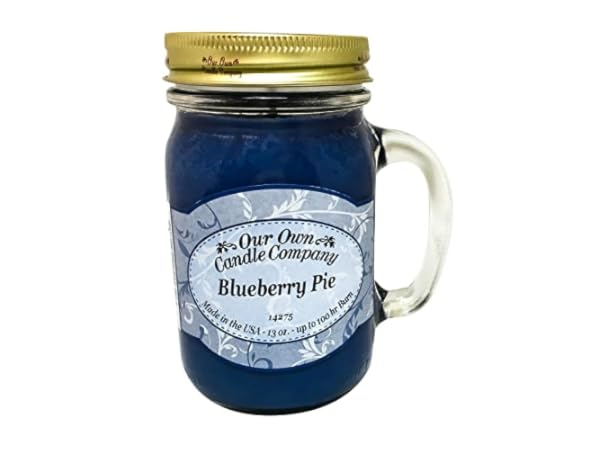 A Cheerful Giver - Blueberry Muffins - 24oz Large Scented Candle Jar with  Lid - Cheerful Candle - 135 Hours of Burn Time, Candles Gifts for Women