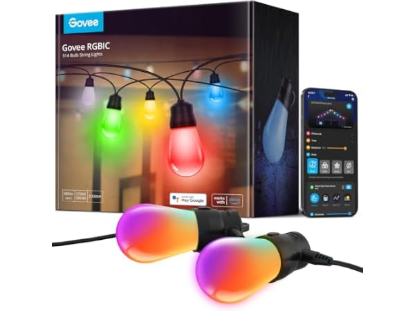 The 6 Best Bluetooth Outdoor String Lights of 2026 (Reviews) - FindThisBest