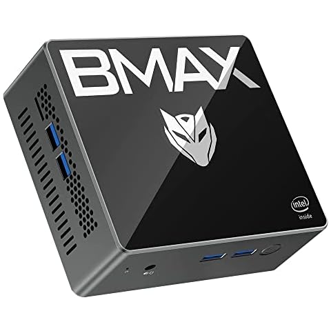 Bmax B6 Power Mini PC 16GB LPDDR4 2133MHz / 1TGB NVME SSD Intel Core  i7-1060NG7 Processor 4C/8T up to 3.8GHz, Desktop Mini Computers Wi-Fi 6, BT  5.2