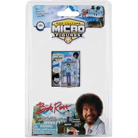 Bob Ross Action Figures
