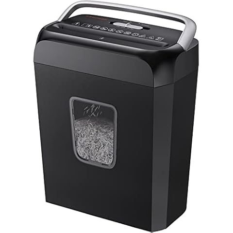 Bonsaii Office Paper Shredder, 110-Sheet Autofeed Heavy Duty Paper  Shredder, 30 Minutes Micro Cut Home Office Shredders with 4 Casters, P-4  Security