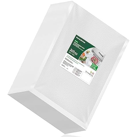 Wevac Vacuum Sealer Bags 100 Pint 6x10 Inch for Food Saver, Seal a Meal,  Weston. Commercial Grade, BPA Free, Heavy Duty, Great for vac storage, Meal