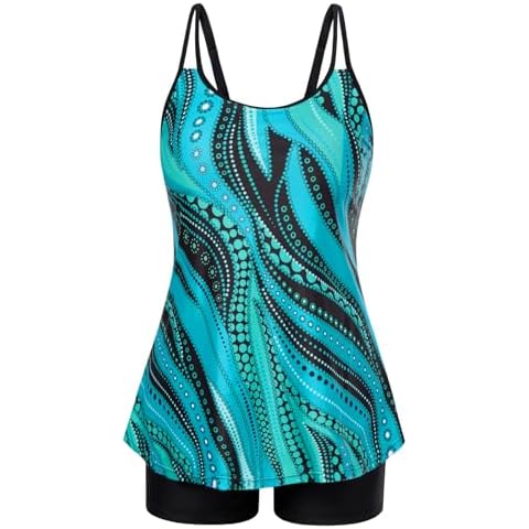 Boy Shorts Maternity Tankini Swimsuits