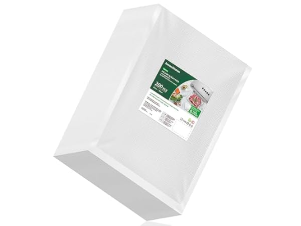 O2frepak 100 Quart Vacuum Sealer Bags Size 8 x 12 for Food Saver Seal A Meal Type VAC