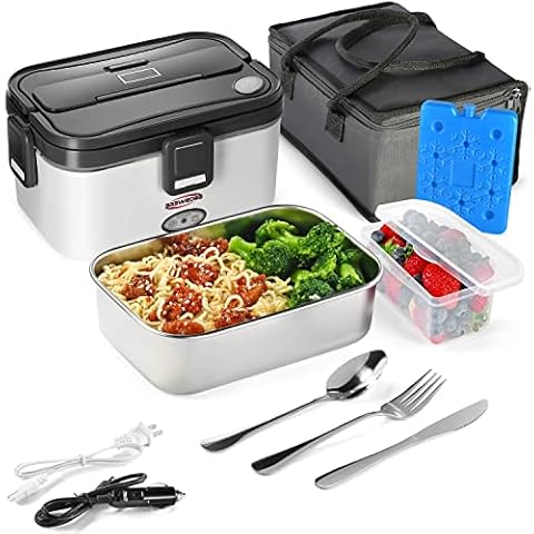 Zone Tech 1.6 Qt. Heated Lunch Box