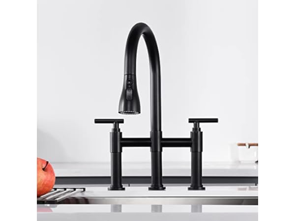 bridge kitchen sink faucets        
        <figure class=