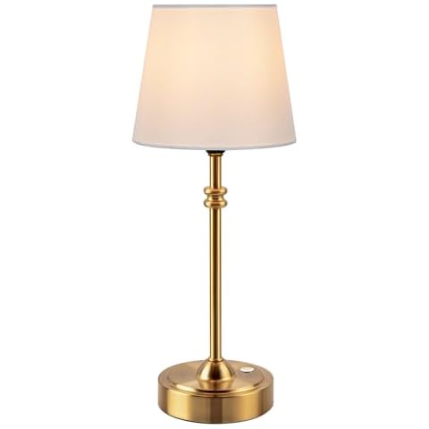 Brushed Metal Table Lamps
