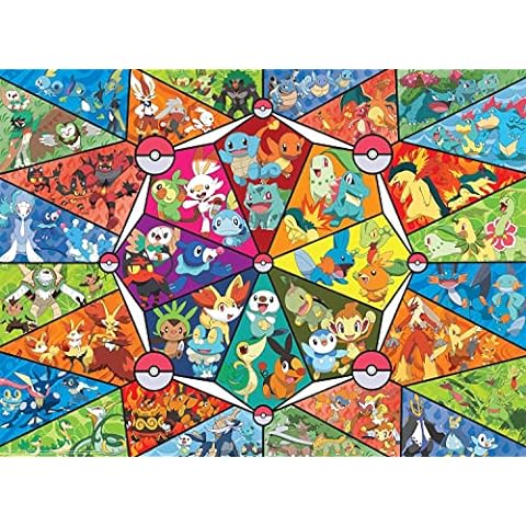 Buffalo Games Entertainment Pokemon Eevee Evolutions Frames 100 Pieces  Jigsaw Puzzle