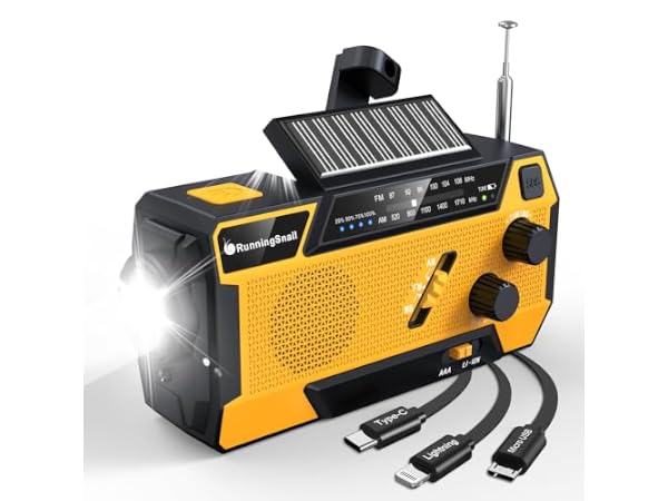 The 10 Best Built-In Flashlight Weather Radios of 2025 (Reviews ...