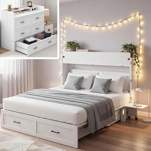 Built-in Nightstand Beds