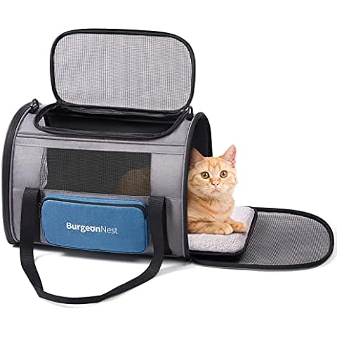 Petseek Extra Large Cat Carrier Soft Sided Folding Small Medium Dog Pet  Carrier - household items - by owner 