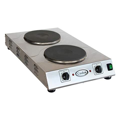 24” Freestanding Commercial GAS Cook Stove Range with 4 Burners, Cook Rite Stainless Steel GAS Hot Plate Burner- 100000 BTU