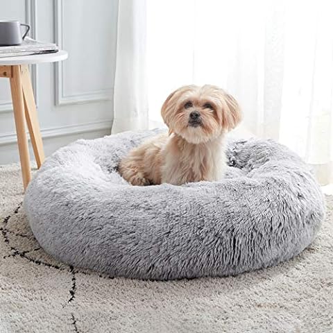 MLB PET Bed - Boston Red Sox Soft & Cozy Plush Pillow Bed. - Baseball Dog  Bed. Cuddle, Warm Sports Mattress Bed for Cats & Dogs