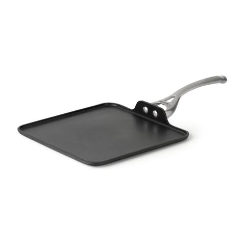 Cooks Standard 02637 Nonstick Hard Anodized 9.5-Inch 24cm Crepe Griddle Pan, Black