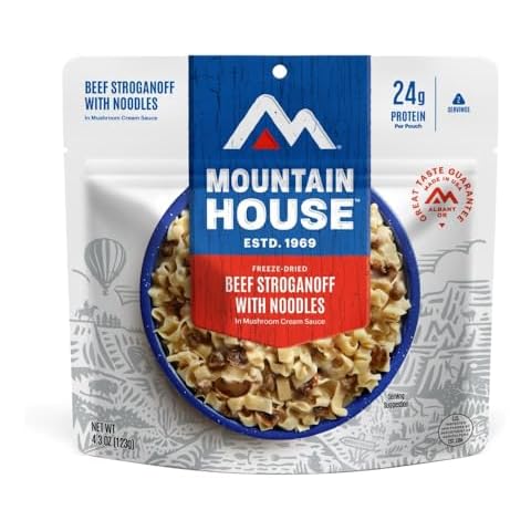Camping Freeze-Dried Food for Backpacking