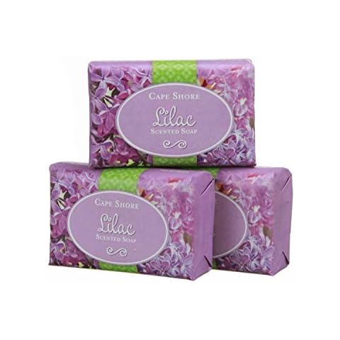 360Feel Floral 4 large Soap bar - Flower scents Lavender, Lilac, Hydrangea  - Anniversary Wedding Gift Set - Handmade Natural Organic with Essential