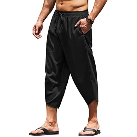 Capri Yoga Pants for Men