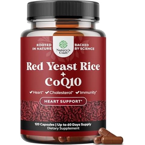 Capsules Red Yeast Rice Supplements
